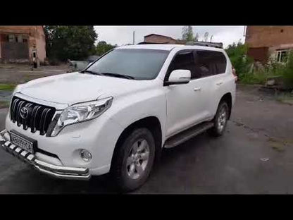 Front Bar F3-31 (Stainless Steel) for Toyota Land Cruiser Prado 150 2009-2023 - video 1