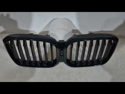 M-Sport Style Kidney Grilles (2022-2024) for BMW X3 G01 2018- - video 2