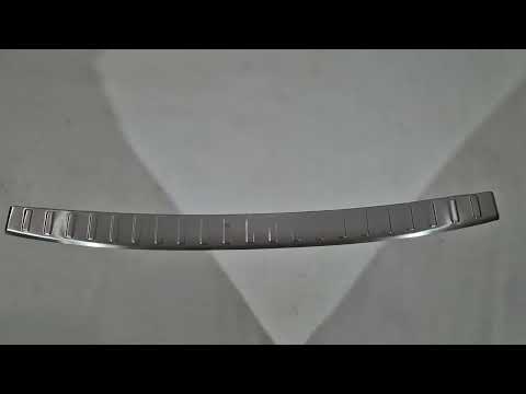 Rear bumper protector Carmos (2021+, stainless steel) for BMW X3 G01 2018- - video 1