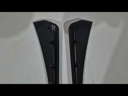 Universal side gills DPT V-1 (ABS) (2pcs) (black gloss) - image 1