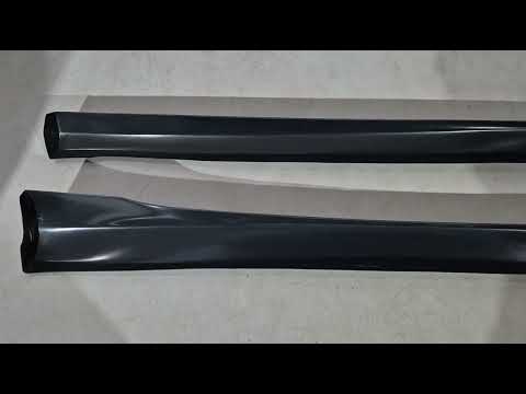 Side Skirts DPT V-1 (primed for painting) for Audi A4 B8 2007-2015 - video 1