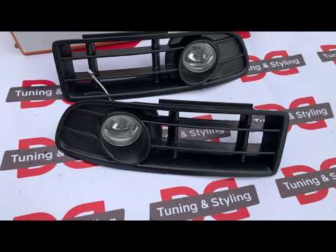 Fog Lights (with LED Bulb) for Volkswagen Bora 1998-2004 - video 1