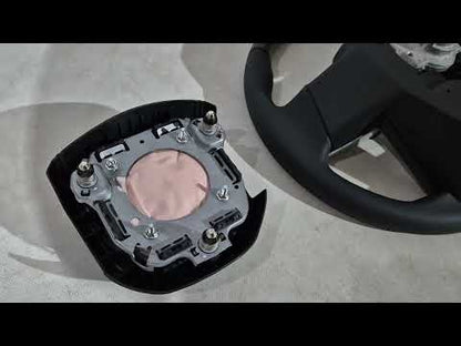 Steering wheel assembly TLC300-design (wood) for Toyota Land Cruiser 200 - image 1