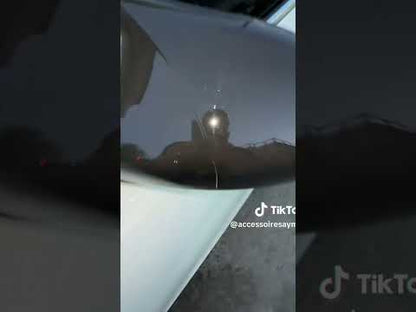 Mirror Covers BMW-Style (2 pcs) for Peugeot 308 2014-2021 - video 2