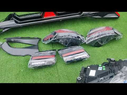 Facelift Body Kit to G30 M5 CS 2021 for BMW 5 Series F-10/11/07 2010-2016 - video 3