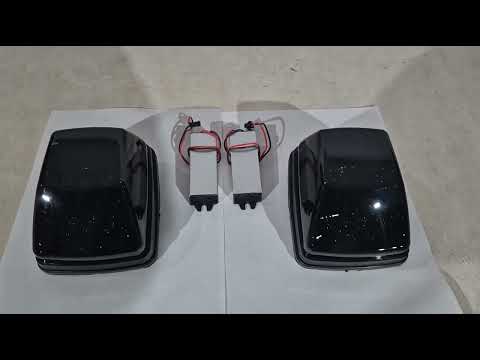 Turn Signal OEM Black Design (2 pcs) for Mercedes G сlass W463 1990-2018 - video 1