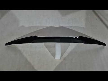 Spoiler M4-Style (Gloss Black) for BMW 5 Series G30/G31 2017-2023 - video 1
