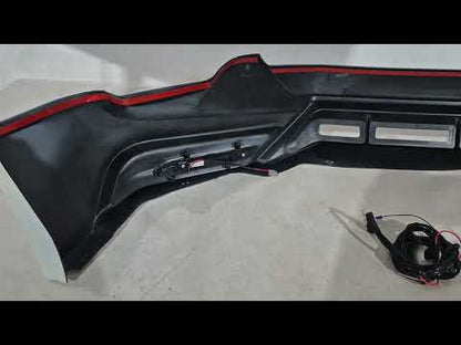 Front bumper lip TRD (2017-) for Toyota Land Cruiser Prado 150 2009-2023 - video 1
