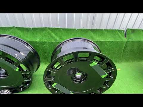 Forged Wheels R22 (MNSR-Design, Set of 4) for BMW 7 Series G70/G71 2022- - video 2