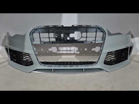 Front Bumper RS6-Style (2011-2014) for Audi A6 C7 2011-2017 - video 1