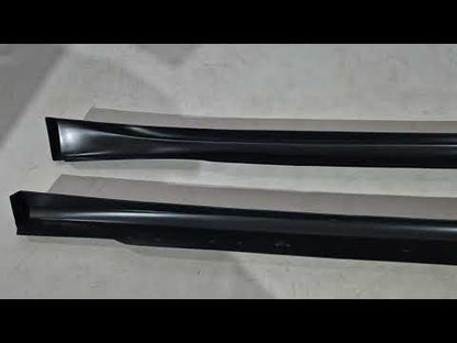 Side Skirts DPT V-1 (primed for painting) for Skoda Superb 2015-2024 - video 1