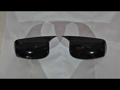 Mirror Covers M-Look (2007-2010, 2 pcs) for BMW 5 Series E60/E61 2003-2010 - video 1