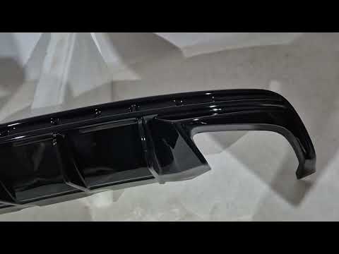 Rear Diffuser DPT (Gloss Black) for Skoda Octavia IV A8 2020- - video 1