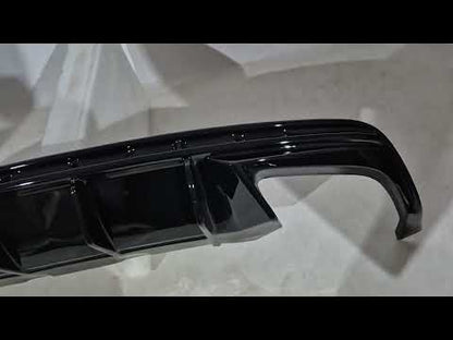 Rear Diffuser DPT (Gloss Black) for Skoda Octavia IV A8 2020- - video 1