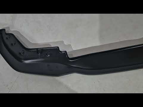 Front Lip DPT V-2 (Gloss Black) for BMW 3 Series G20/G21 2018- - video 1
