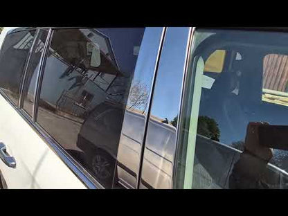 Full Window Trim and Pillar Covers Stainless Steel for Toyota Land Cruiser 200 2007-2021 - video 1