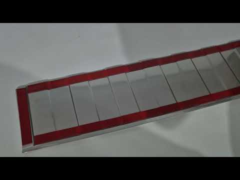 Rear Bumper Protector Carmos Stainless Steel for Renault Trafic 2015- - video 1