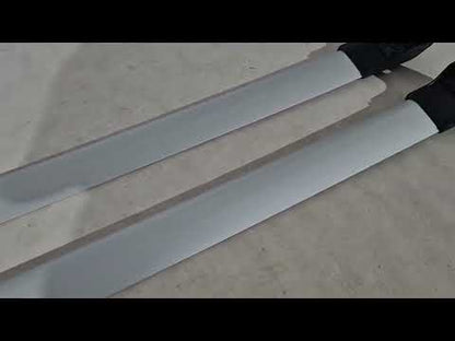 Roof rack (cross bars) for integrated roof rails Wingbar V2 (2 pcs) for Ford Puma 2019- - video 3