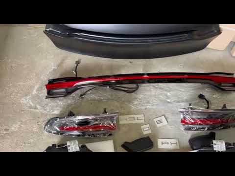 Facelift Conversion Kit 2014–2018 to 2021+ for Porsche Macan 2014-2024 - video 1