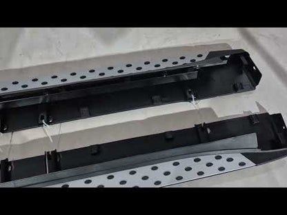 OEM V1 side sills (2 pcs, aluminum) for Mitsubishi Outlander 2012-2021 - image 1