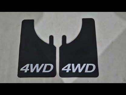 Universal Mud Flaps Polytep (230*375, 2 pcs) for Daewoo - video 2