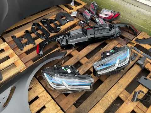 Facelift Body Kit to G30 M5 CS 2021 for BMW 5 Series F-10/11/07 2010-2016 - video 2