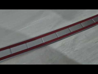 Rear bumper protector Carmos stainless steel matte for Suzuki SX4 S-Cross 2021- - video 1