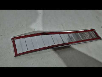Cover on the rear threshold Carmos (stainless steel) for Toyota Rav 4 2019- - image 1