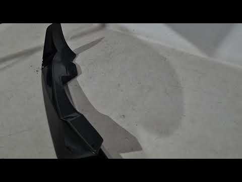 Front Bumper Lip Paradigm Black Knight (for M-Sport, 2023+) for BMW X6 G06 2019–2027 - video 1