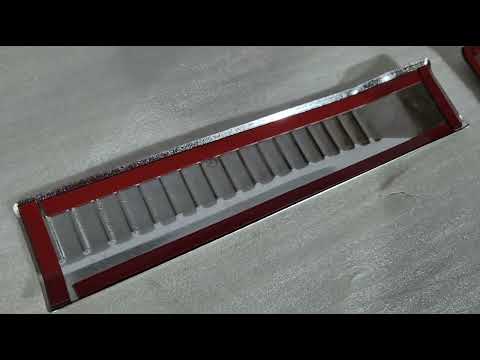 Carmos rear sill trim (stainless steel, glossy) for Suzuki Swift 2017-2024 - image 1