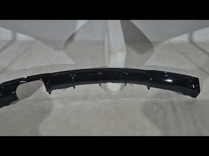 Rear Diffuser DPT V-5 (for M-Performance, Gloss Black) for BMW 3 Series F-30/31/34 2012-2019 - video 1