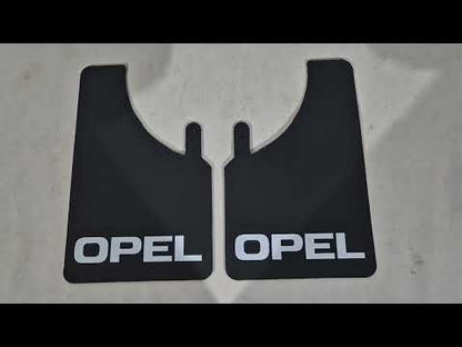 Universal Mud Flaps Polytep (230*375, 2 pcs) for Opel - video 1