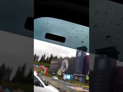 In-channel window deflectors (2 pcs, HIC) for Volkswagen T5 Multivan 2003-2010 - video 1