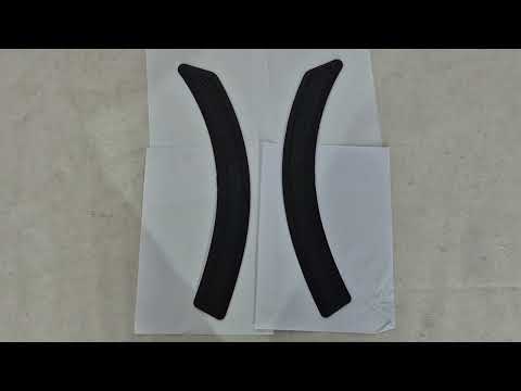 Universal Vent Fender Covers Type-B (Replica, 2 pcs) - video 1
