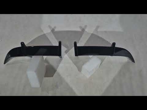 Spoiler DPT V-7 (HB, Gloss Black) for Volkswagen Golf 7/E-Golf 2012-2020 - video 1