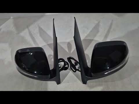 Mirrors V-class (power folding, lighting, 2 pcs) for Mercedes Vito/V-class W447 2014- - video 1