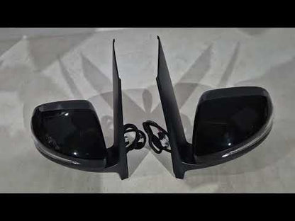 Mirrors V-class (power folding, lighting, 2 pcs) for Mercedes Vito/V-class W447 2014- - video 1