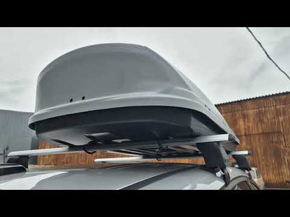 Roof box Niken grey (450 L) - video 2