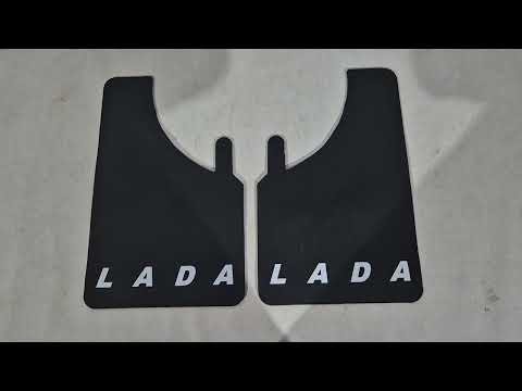 Lada Mudguards Polytep (230*375, 2 pcs) for Lada - image 1