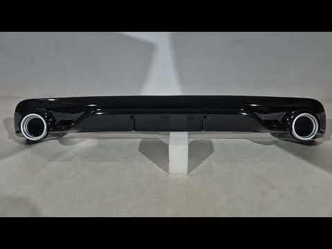 Rear Diffuser DPT (HB, Gloss Black) for Peugeot 308 2014-2021 - video 1