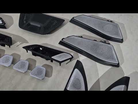 Set of illuminated trim panels Bowers&Wilkins for BMW X5 G05 2019–2026 - video 1