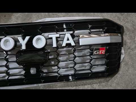 Front Grille GR Sport for Toyota Land Cruiser 300 2021- - video 1