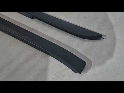 Front pillar covers (ABS) for Mercedes Vito W638 1996-2003 - video 1