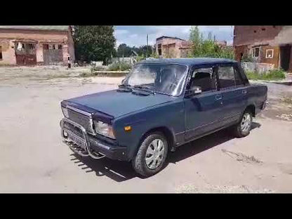 Bull Bar WT003 (42mm, Stainless Steel) for VAZ 2107 1982-2012 - video 1