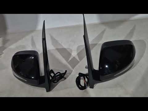 Mirrors V-Class (power folding, 2 pcs) for Mercedes Vito/V-class W447 2014- - video 1