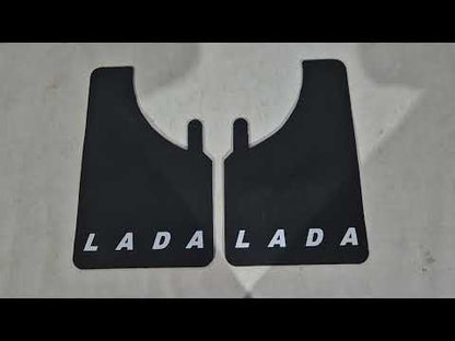 Universal Mud Flaps Polytep (230*375, 2 pcs) for Lada - video 1