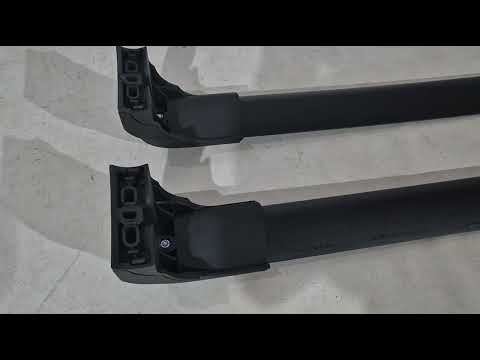 Roof rack (cross bars) for original mounting points Ecem V3 (2 pcs) for BMW 5 Series F10/F11 2010–2016 - video 1