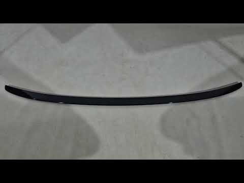 DPT Spoiler (Gloss Black) for Audi A6 C8 2018- - video 1