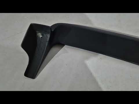 Windshield Visor V1 (LED, Matte Black) for Renault Duster 2008-2017 - video 1