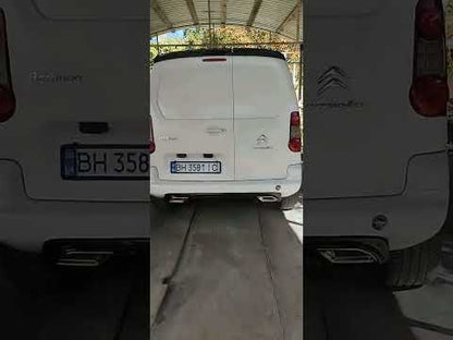 Rear diffuser (primed for painting) for Peugeot Partner Tepee 2008-2018 - video 1